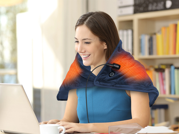 weighted heating pad