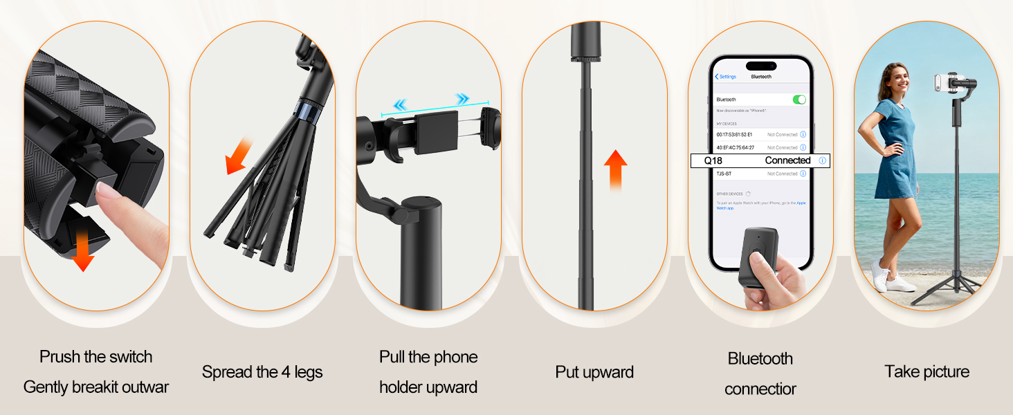 Auto Face Tracking Tripod
