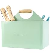 Berry&amp;Bird Garden Tool Organizer, Metal Garden Caddy with 4 Compartments and Wooden Handle, Garde...