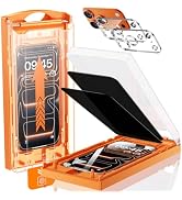 UNBREAK TOP 9H+ Glass 2+2 Packs for iPhone 17 Pro Privacy Screen Protector with Camera Lens Prote...
