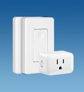 DEWENWILS Wireless Light Switch, Remote Control Outlet Switch for Lamps, Lights, Fans and Househo...