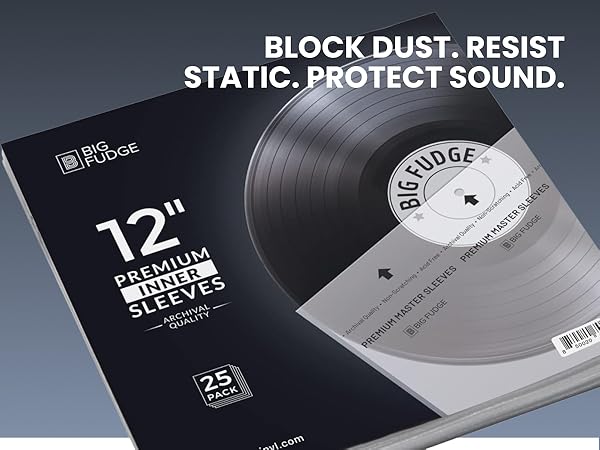 Premium Inner Vinyl Sleeves