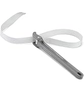 DURATECH Strap Wrench 12" Handle, Adjustable Nylon Strap Pipe Wrenches | Oil Filter Strap Opener ...