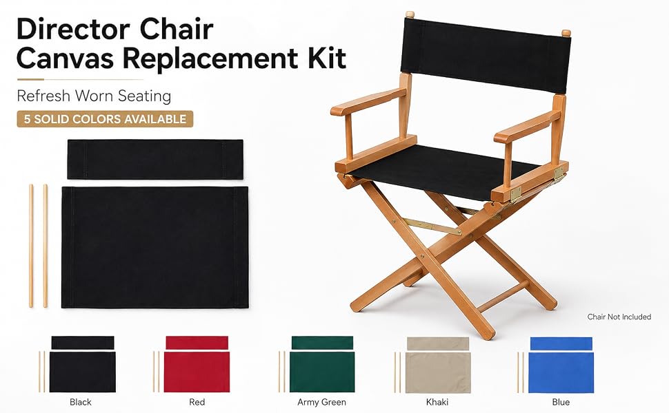Director&amp;#39;s Chair Replacement Fabric Materia