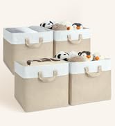 GRANNY SAYS 11x11Storage Cubes, Cube Storage Bins with Metal Frame, Foldable Cube Storage Organiz...