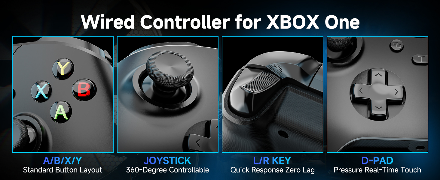 xbox one controller wired