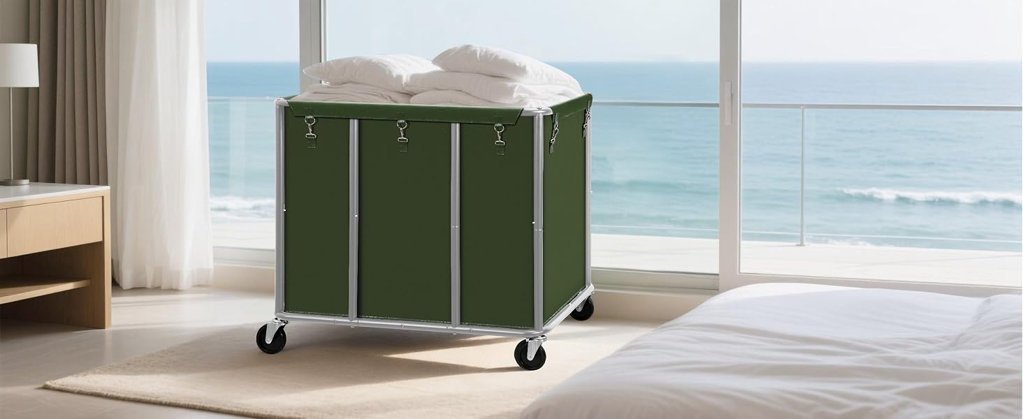 Commercial Laundry Cart