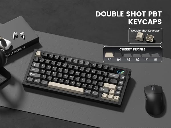 DOUBLE SHOT PBT KEYCAPS