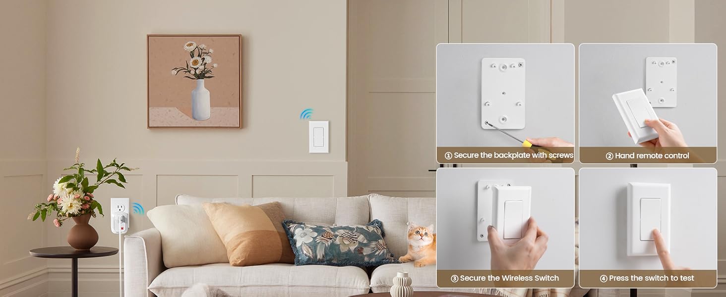 wireless light switch kit