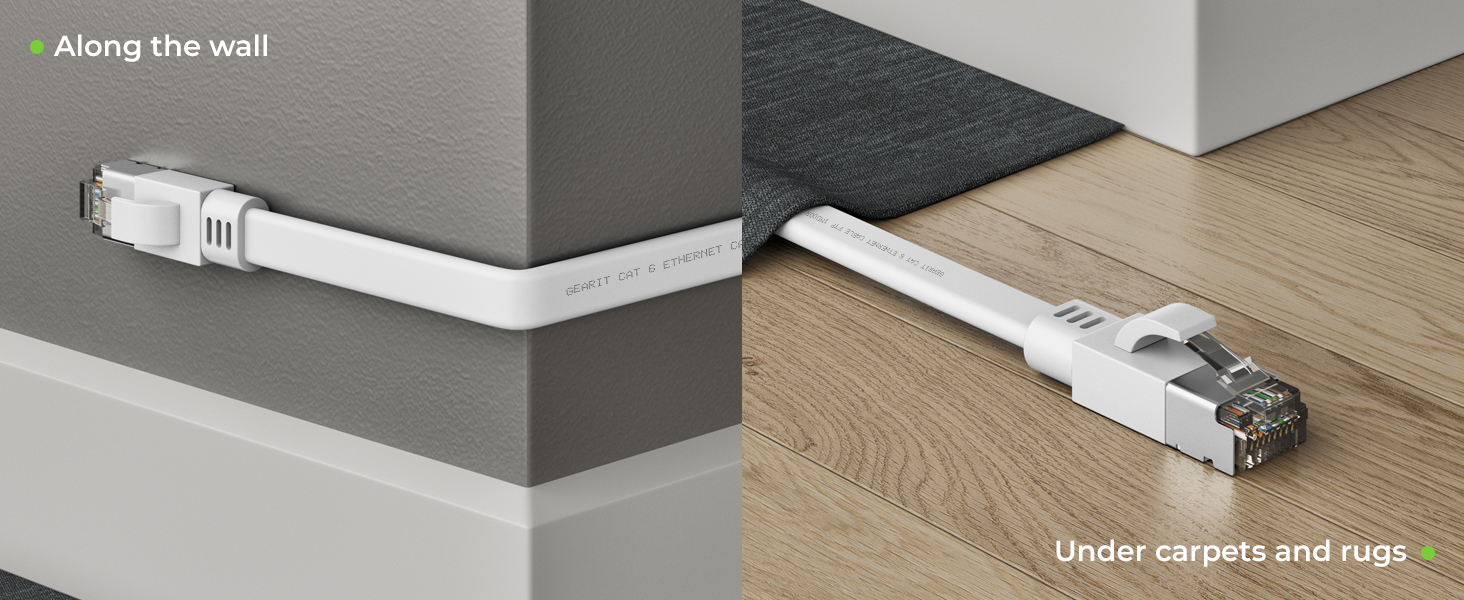 cat6 outdoor ethernet cable flat cord