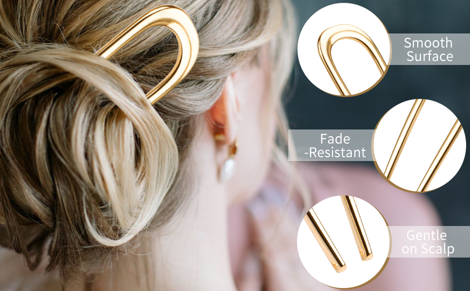 French Hair Pins for Thick Hair