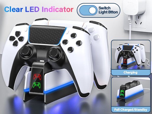 ps5 controller charging station