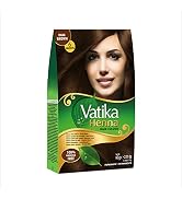 Vatika naturals Henna Hair Color - Dark Brown [Pack of 3]