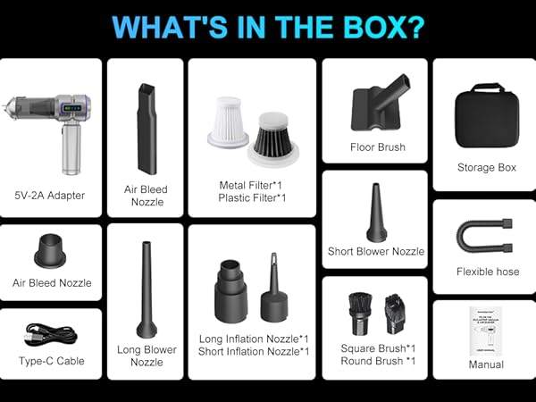 KedeeSparkle Car Vacuum Cleaner