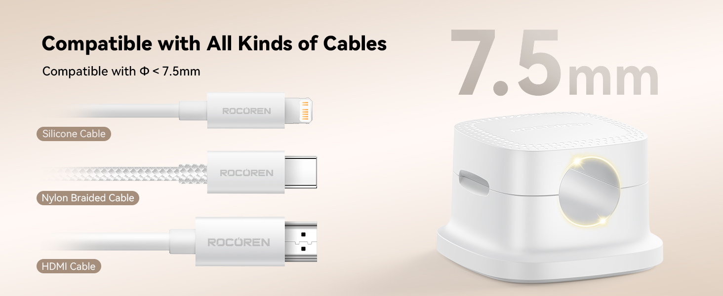 Magnetic Cable Clips