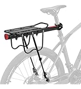ROCKBROS Rear Bike Rack Bicycle Cargo Rack Full Quick Release Adjustable Bicycle Carrier Bike Lug...