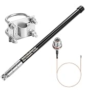Waterproof 5.8dBi Meshtastic Lora 915MHz Node/Repeaters/Module Devices Fiberglass Antenna with N ...