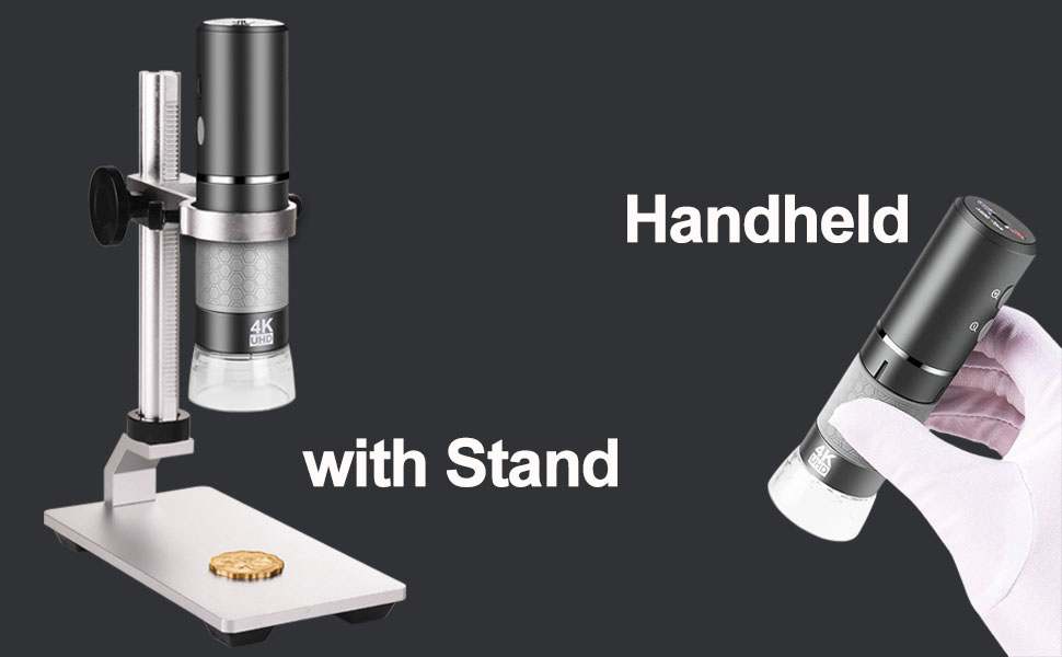 WiFi 4K microscope
