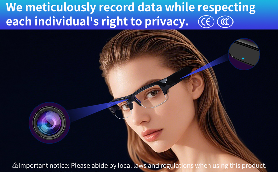 Spy Camera Glasses – Mini Hidden Camera with HD Recording &amp;amp;amp;amp; Long Battery