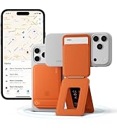 MOFT Trackable Tripod Wallet for Selfie,4-in-1 MagSafe Find My Phone Wallet | Hold 1-2 Cards | Ad...