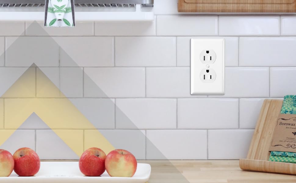 plug faceplate decorative lights large face ivory switchplates plastic lightswitch power