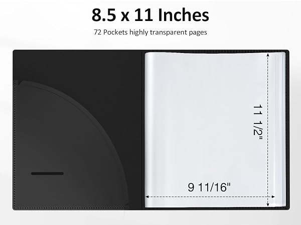 binder with pocket sleeves