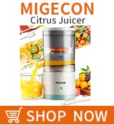 Electric Juicer Rechargeable,Portable Kitchen Gadget for making Orange Juice, Squeezing Oranges, ...