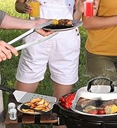 HaSteeL Griddle Accessories Kit of 18, Teppanyaki Tools for Flat Top Cooking Grilling Camping, St...