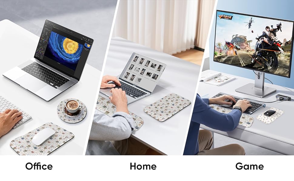 Keyboard Wrist Rest and Mouse Pad with Wrist Support