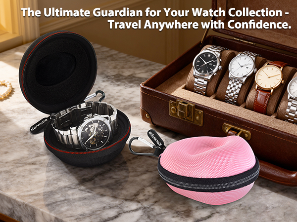 travel watch case for men &amp;amp; women