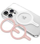 SYNCWIRE for MagSafe Sticker, 3 Pack Metal Ring for Phone Case, Compatible with MagSafe Ring, Wor...