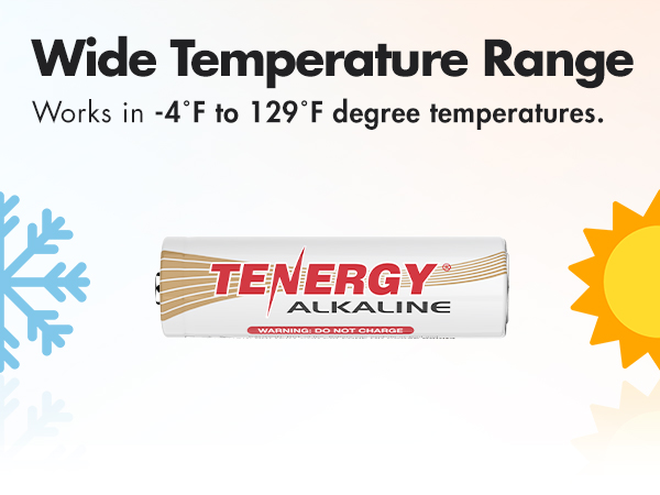 Reliable power for -4F to 129F degrees