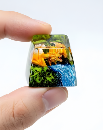 Dragon Resin Artisan Keycap