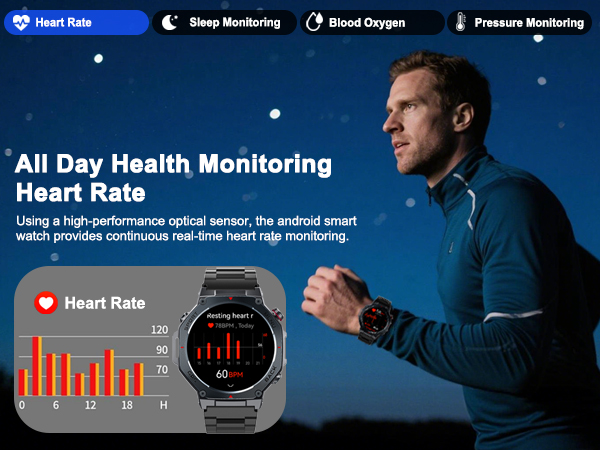 Fitness Tracker with Heart Rate