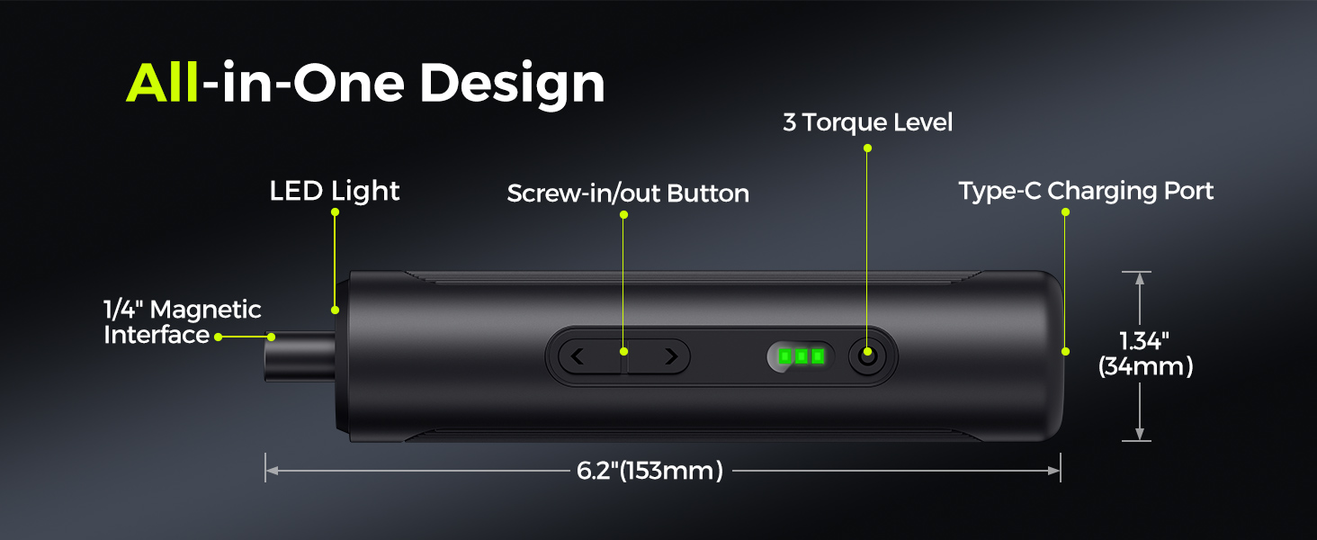 Torque Screwdriver Electric Set