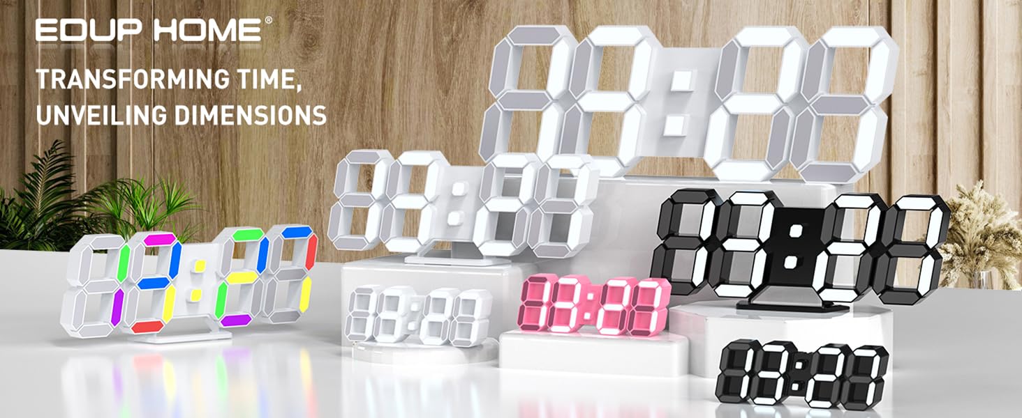 digital wall clock