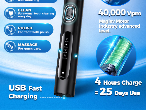 Electric Toothbrush for Adults