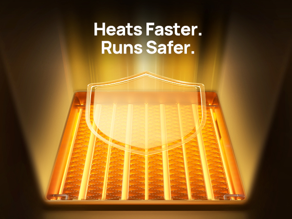 Heats Faster