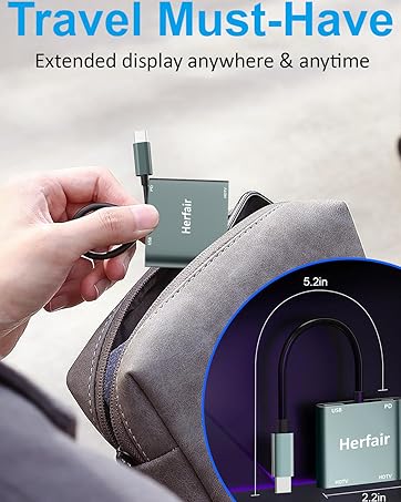 hdmi dual monitor adapter