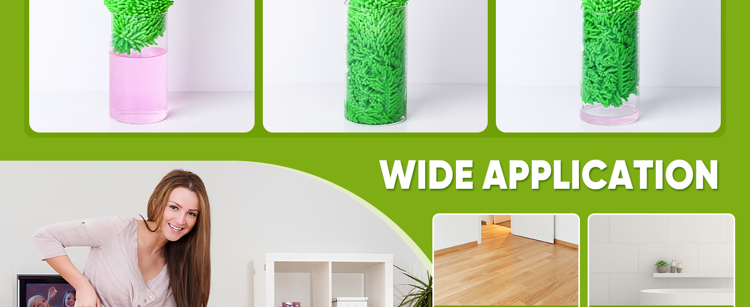 microfiber mop pads