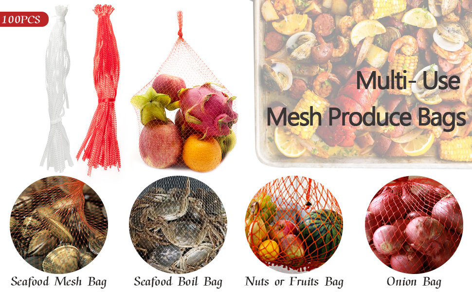 Onion Saefood Mesh Bags