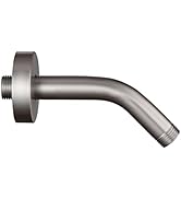 Shower Arm with Flange +Tape,Stainless Steel Shower Head Extension Arm,Wall-Mounted for Fixed Sho...