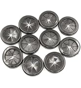 EASYEAH Rubber Grommets for Wiring, 1-3/8"(35mm) Drill Hole 1-3/16"(30mm) ID Wire Grommets Automo...