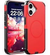 Diverbox for iPhone 16 Case,Compatible with MagSafe,with Screen Protector,with Port Protection,wi...