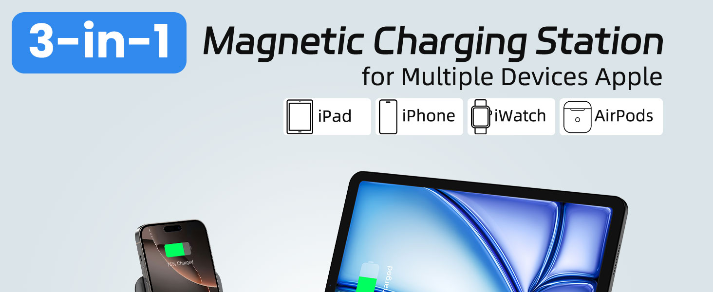 Charging Station for Apple Multiple Devices