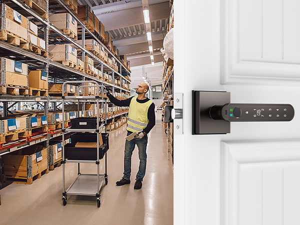 Tuya Smart indoor Lock grey