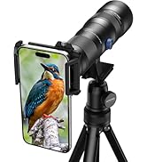 20-60X Zoom Telephoto Lens, Evil Eye High Power HD Telephoto Phone Lens with Tripod and Universal...