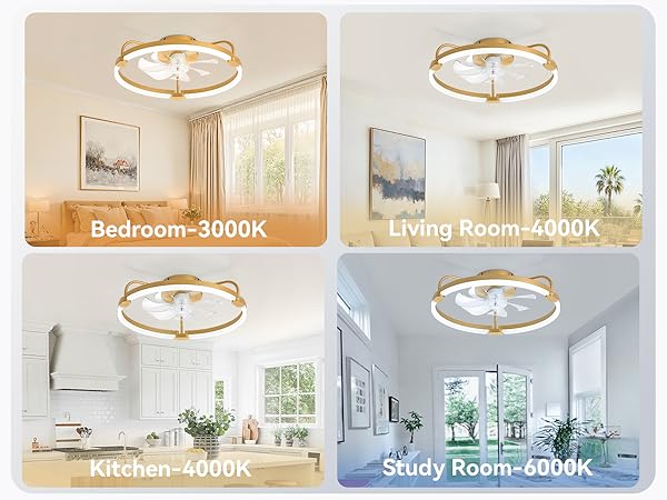 bedroom ceiling fan with lights