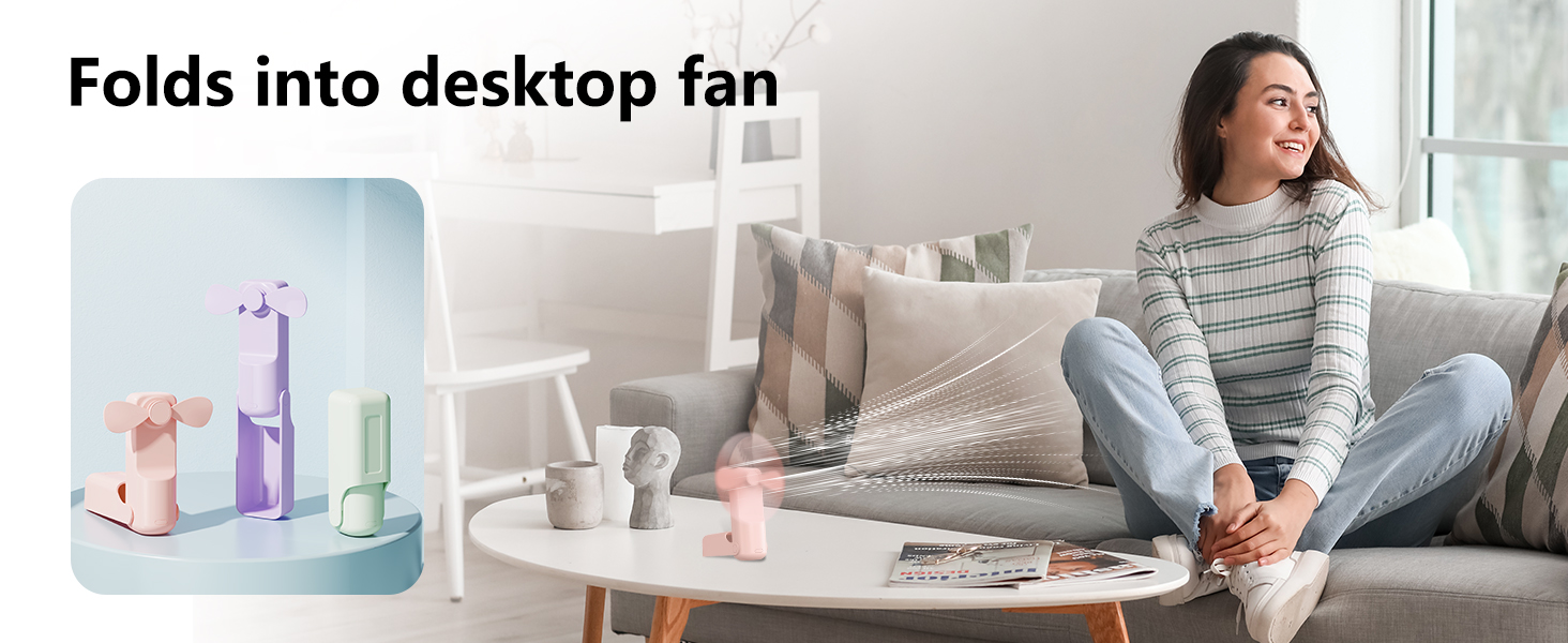 As a desktop Fan