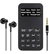 Voice Changer, Handheld Microphone Voice Changer with Sound Multifunctional Effects Machine for P...